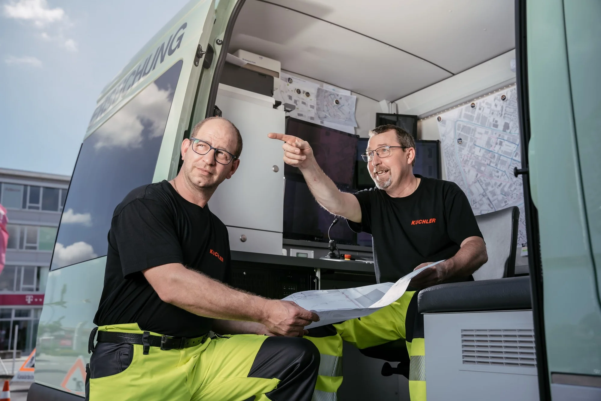 Generalinspektion einer Abscheideranlage durch Fachpersonal